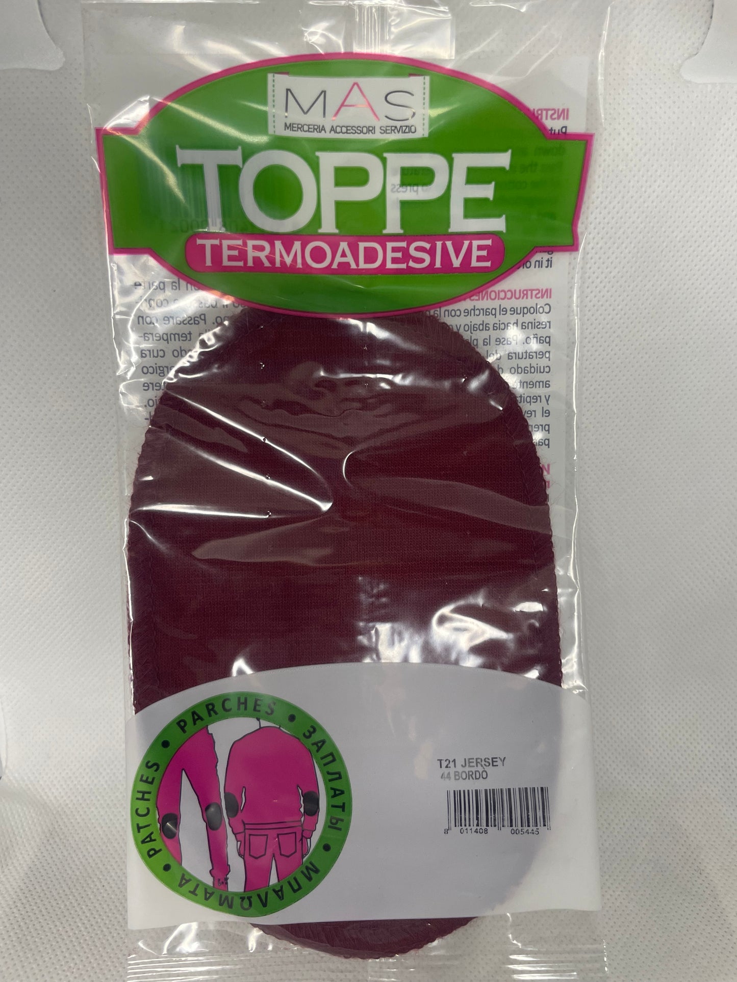Toppe Termoadesive in maglia