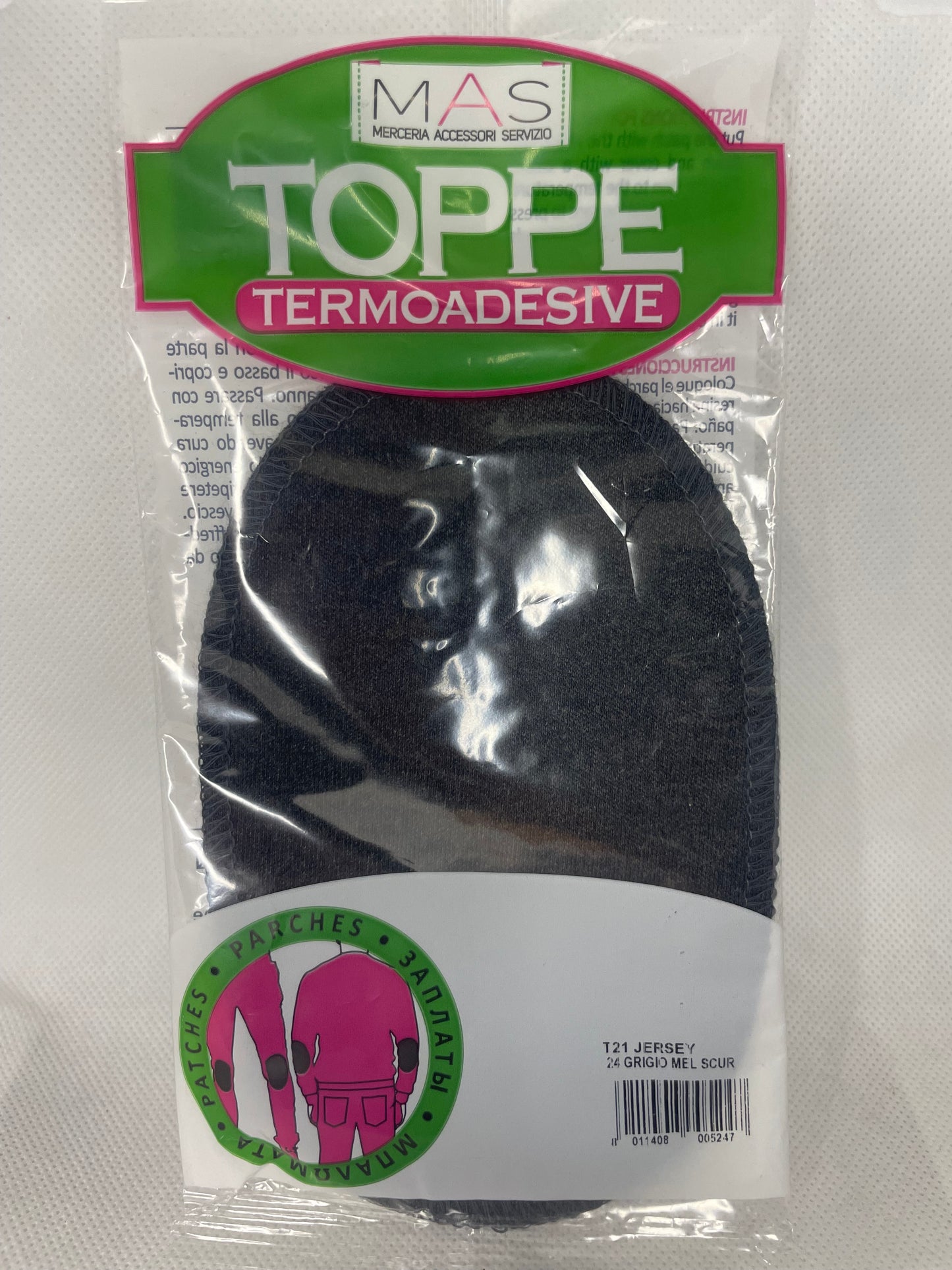 Toppe Termoadesive in maglia