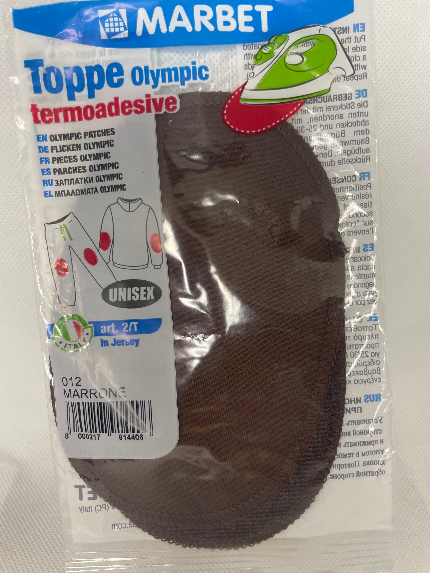 Toppe Termoadesive in maglia
