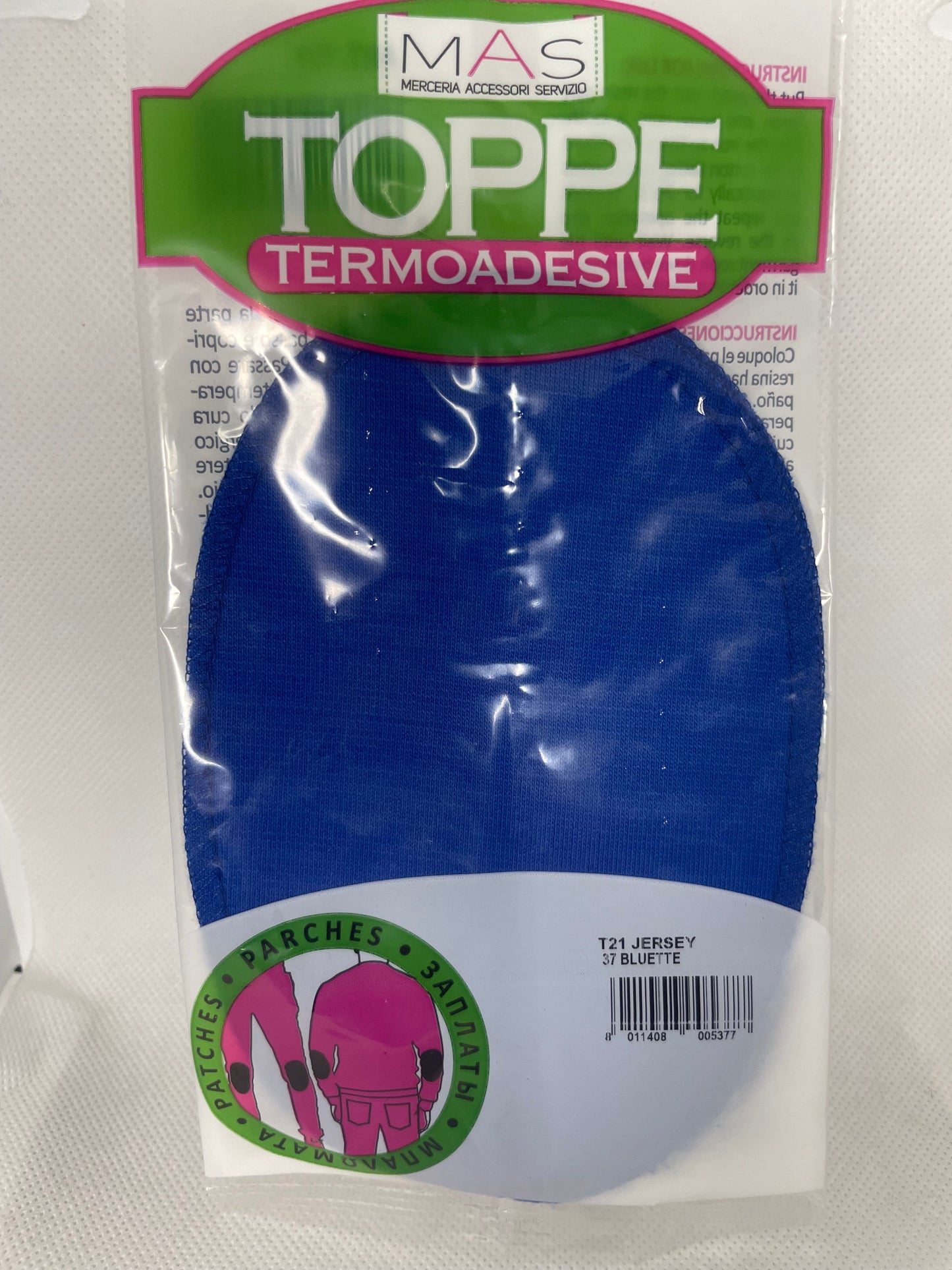 Toppe Termoadesive in maglia