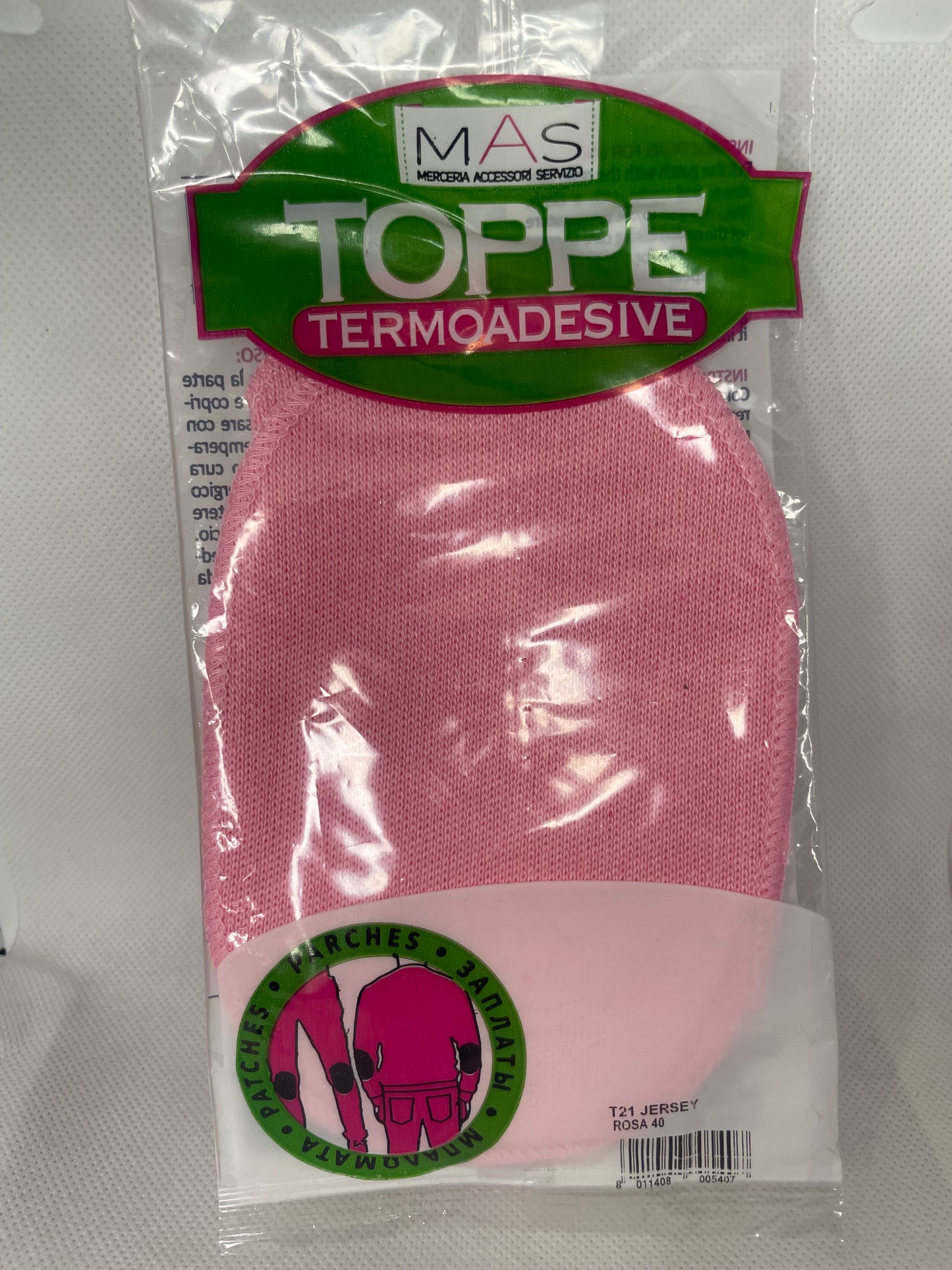 Toppe Termoadesive in maglia