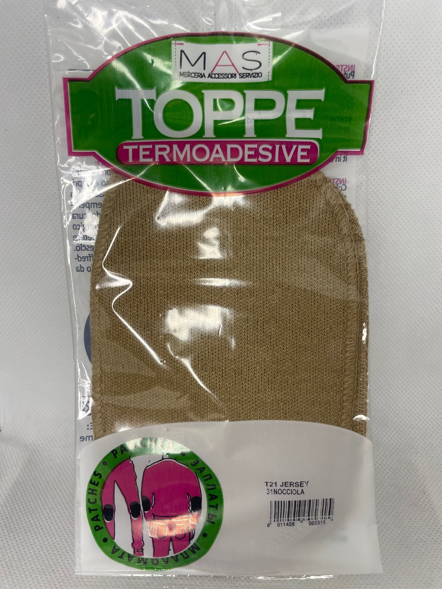 Toppe Termoadesive in maglia